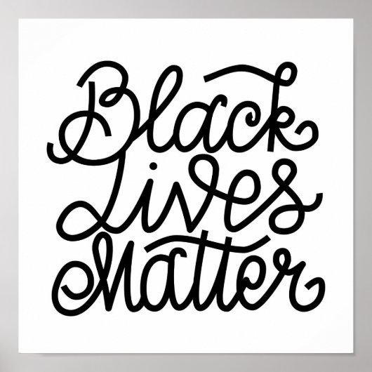 Black Lives Matter Poster (Voorkant)