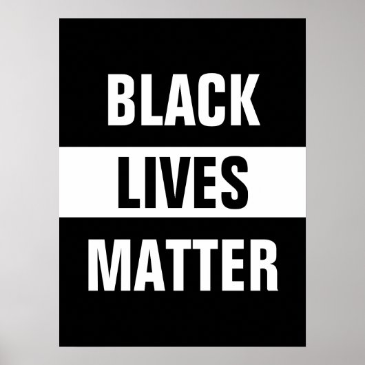 Black Lives Matter Poster (Voorkant)
