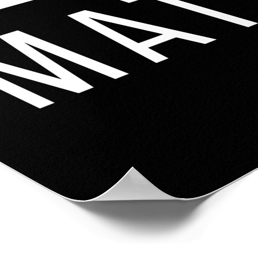 Black Lives Matter Poster (Hoek)