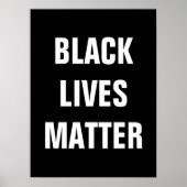 Black Lives Matter Poster (Voorkant)