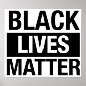 Black Lives Matter Poster (Voorkant)