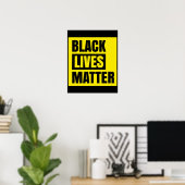 Black Lives Matter Poster (Thuiskantoor)