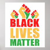 Black Lives Matter Poster (Voorkant)