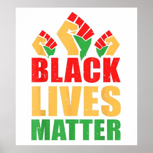 Black Lives Matter Poster (Voorkant)