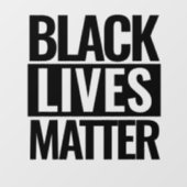 Black Lives Matter Raamsticker (Vel)