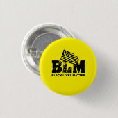 Black Lives Matter Ronde Button 3,2 Cm (Voorkant /achterkant)