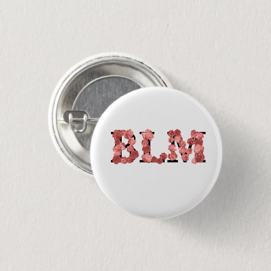 Black Lives Matter Ronde Button 3,2 Cm (Voorkant /achterkant)