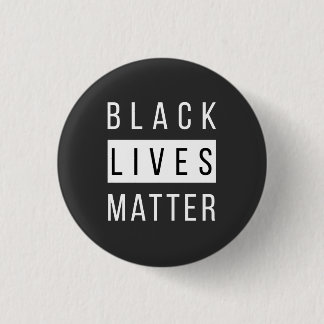 Black Lives Matter Ronde Button 3,2 Cm
