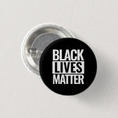 Black Lives Matter Ronde Button 3,2 Cm (Voorkant /achterkant)