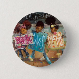 Black Lives Matter Ronde Button 5,7 Cm