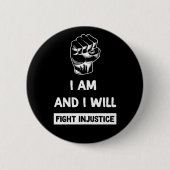 Black Lives Matter Ronde Button 5,7 Cm (Voorkant)