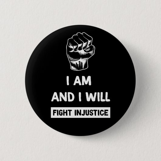 Black Lives Matter Ronde Button 5,7 Cm (Voorkant)