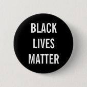 Black Lives Matter Ronde Button 5,7 Cm (Voorkant)