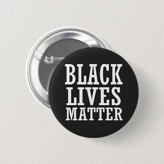 Black Lives Matter Ronde Button 5,7 Cm (Voorkant /achterkant)