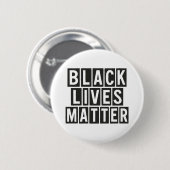Black Lives Matter Ronde Button 5,7 Cm (Voorkant /achterkant)