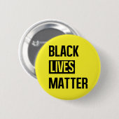 Black Lives Matter Ronde Button 5,7 Cm (Voorkant /achterkant)