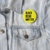Black Lives Matter Ronde Button 5,7 Cm (In situ)