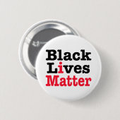 Black Lives Matter Ronde Button 5,7 Cm (Voorkant /achterkant)