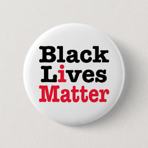 Black Lives Matter Ronde Button 5,7 Cm