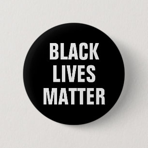 Black Lives Matter Ronde Button 5,7 Cm