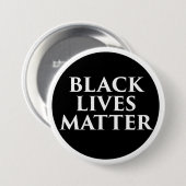 Black Lives Matter Ronde Button 7,6 Cm (Voorkant /achterkant)