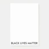Black Lives Matter schrijft Post-it® Notes (Voorkant)