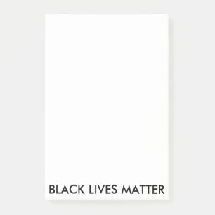 Black Lives Matter schrijft Post-it® Notes