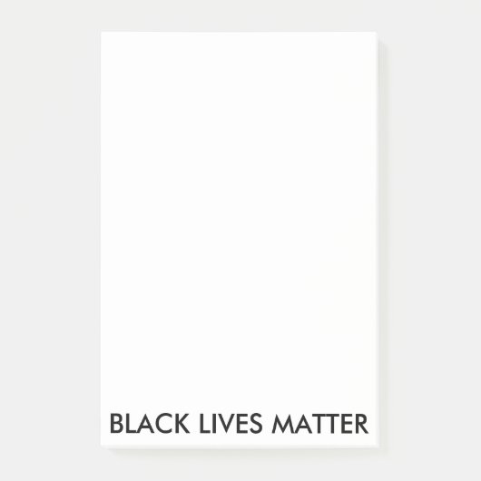 Black Lives Matter schrijft Post-it® Notes (Voorkant)