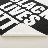 Black Lives Matter Sherpa Deken (3/4)
