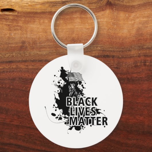 Black Lives Matter Sleutelhanger (Voorkant)