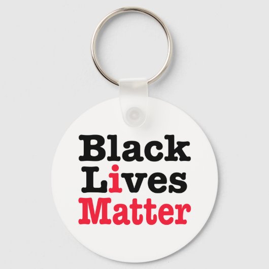 Black Lives Matter Sleutelhanger (Voorkant)
