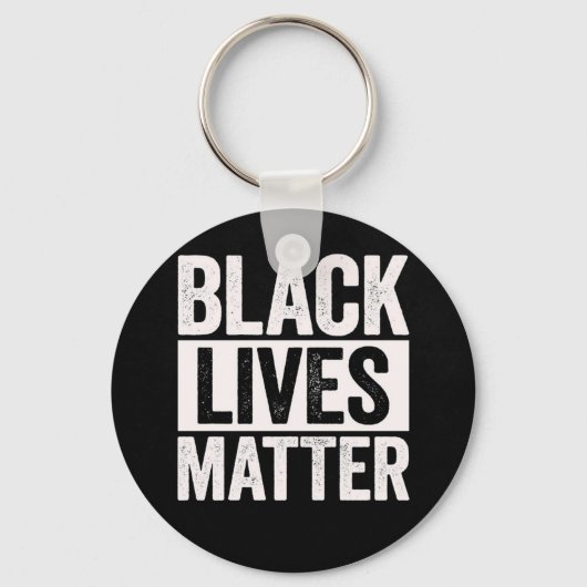 Black Lives Matter Sleutelhanger (Voorkant)