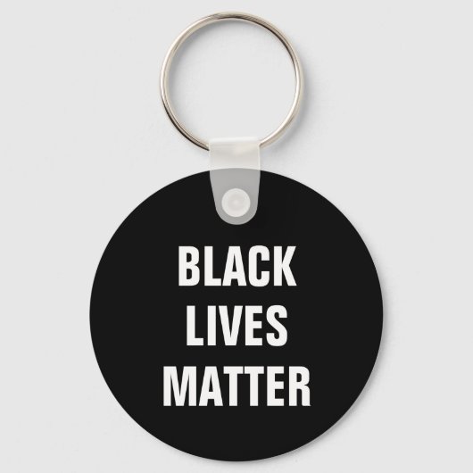 Black Lives Matter Sleutelhanger (Achterkant)