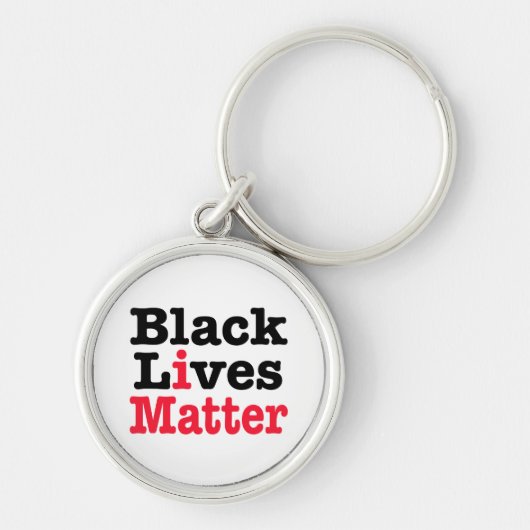 Black Lives Matter Sleutelhanger (Voorkant)