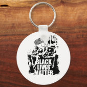 Black Lives Matter Sleutelhanger (Voorkant)
