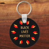 Black Lives Matter Sleutelhanger (Voorkant)