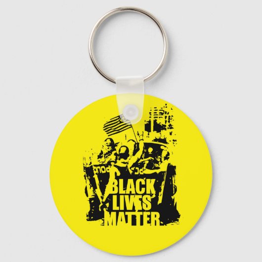 Black Lives Matter Sleutelhanger (Voorkant)