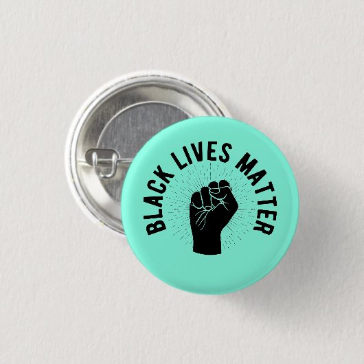 Black Lives Matter Solidarity Button (Voorkant /achterkant)