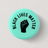 Black Lives Matter Solidarity Button (Voorkant)