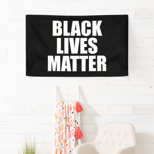 Black Lives Matter Spandoek (Insitu)