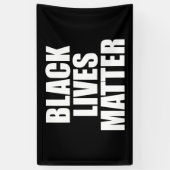 Black Lives Matter Spandoek (Verticaal)