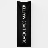 Black Lives Matter Spandoek (Verticaal)
