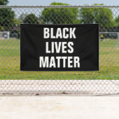 Black Lives Matter Spandoek (Insitu)