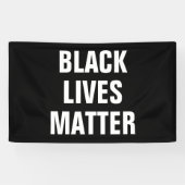 Black Lives Matter Spandoek (Horizontaal)