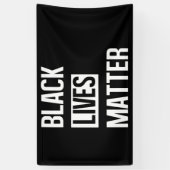 Black Lives Matter Spandoek (Verticaal)