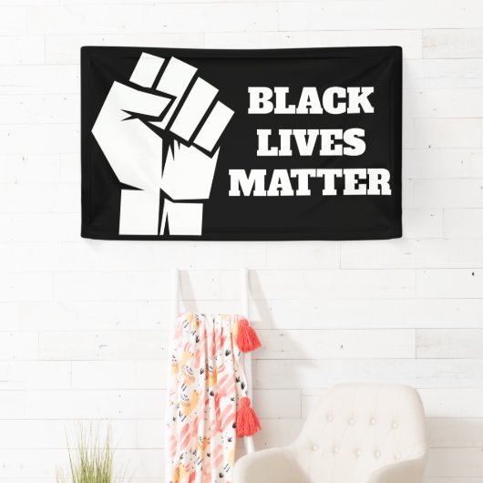 Black Lives Matter Spandoek (Insitu)