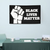 Black Lives Matter Spandoek (Beurs)
