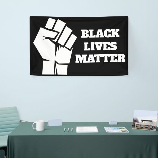 Black Lives Matter Spandoek (Beurs)