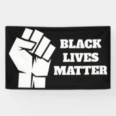 Black Lives Matter Spandoek (Horizontaal)