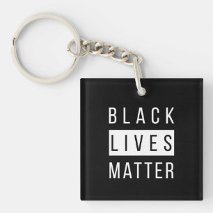 Black Lives Matter SQ Sleutelhanger